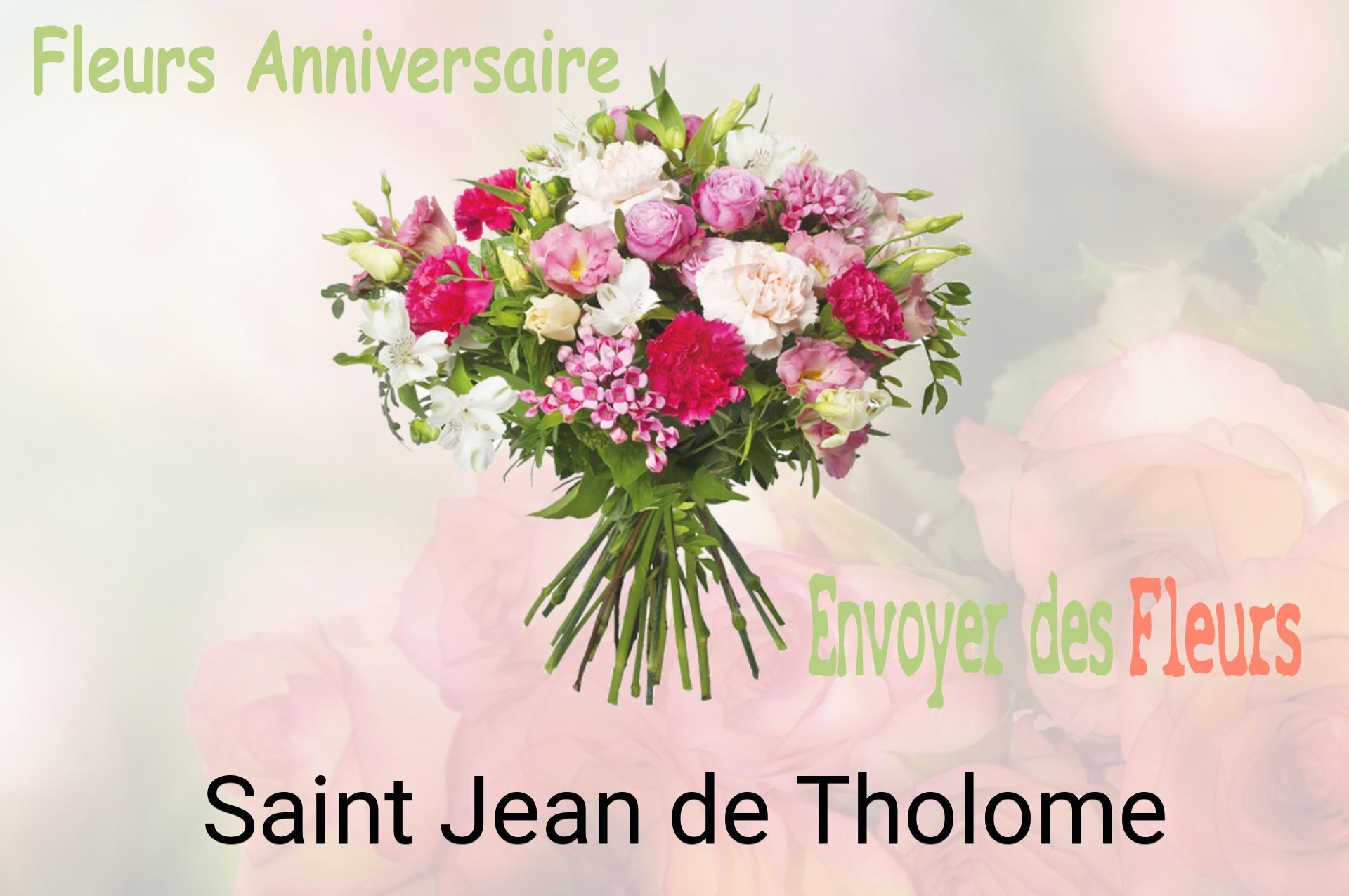 Bouquet de fleurs d’anniversaire livré à Saint-Jean-de-Tholome