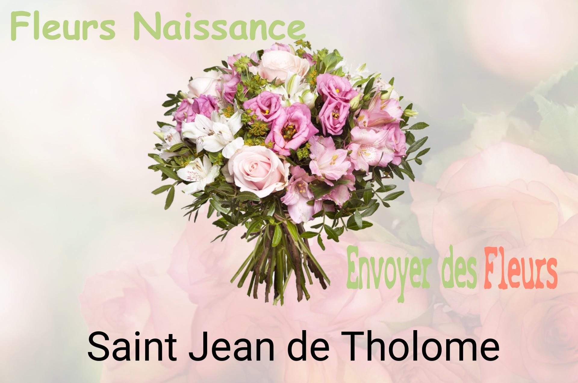 Bouquet de fleurs de naissance livré à Saint-Jean-de-Tholome