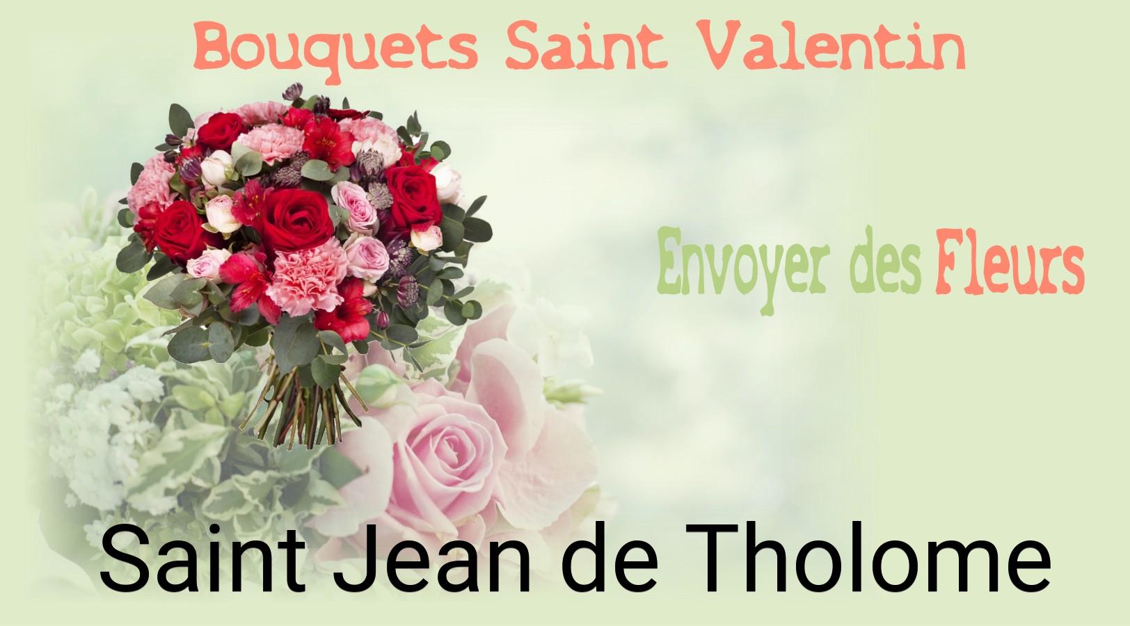 Roses de Saint-Valentin livrées à Saint-Jean-de-Tholome